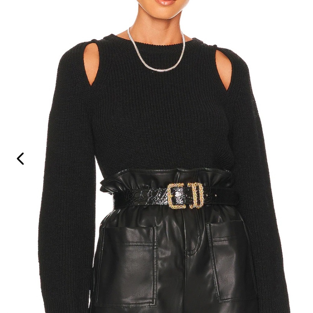 Velvet by Graham & Spencer Black Diane Sweater
